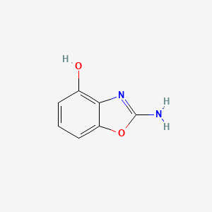 Chemical structure of 4-Hydroxy-2-aminobenzoxazol