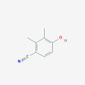 Chemical structure of 4-Hydroxy-2,3-Dimethylbenzonitrile
