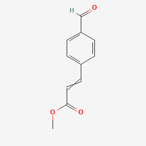 Chemical structure of 4-Formylcinnamic Acid Methyl Ester