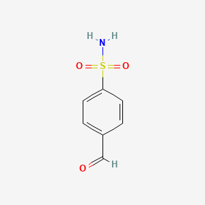 Chemical structure of 4-Sulfamoylbenzaldehyde