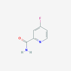 Chemical structure of 4-Fluoropicolinamide