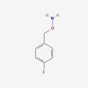 Chemical structure of 4-Fluorobenzyloxyamine