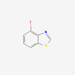 Chemical structure of 4-Fluorobenzothiazole