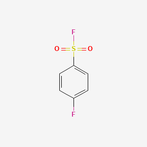 Chemical structure of 4-fluorobenzenesulfonyl fluoride