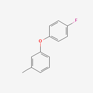 Chemical structure of 4-Fluoro-3'-methyldiphenyl Ether