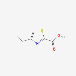 Chemical structure of 4-Ethylthiazole-2-carboxylic acid