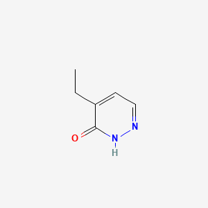 Chemical structure of 4-Ethylpyridazin-3(2H)-one