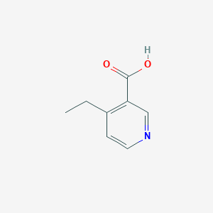 Chemical structure of 4-Ethylnicotinic acid