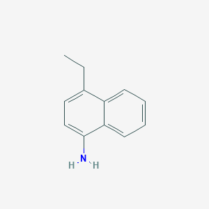 Chemical structure of 4-ethylnaphthalen-1-amine