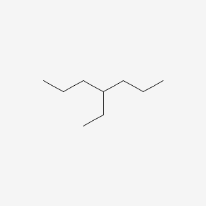 Chemical structure of 4-Ethylheptane