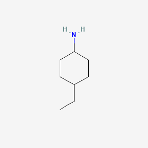 Chemical structure of 4-Ethylcyclohexan-1-amine