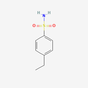 Chemical structure of 4-Ethylbenzenesulfonamide