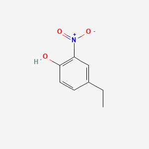Chemical structure of 4-ethyl-2-nitrophenol