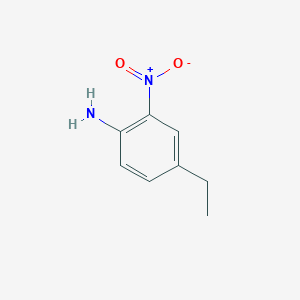 Chemical structure of 4-ethyl-2-nitroaniline