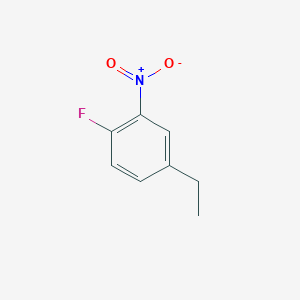 Chemical structure of 4-Ethyl-1-fluoro-2-nitrobenzene