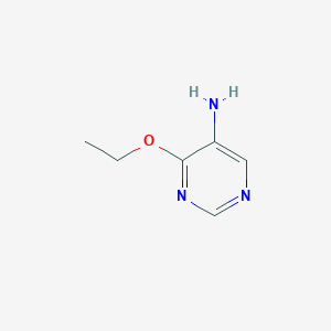 Chemical structure of 4-Ethoxypyrimidin-5-amine
