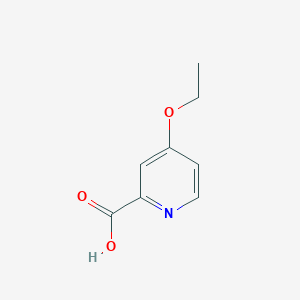 Chemical structure of 4-Ethoxypicolinic acid