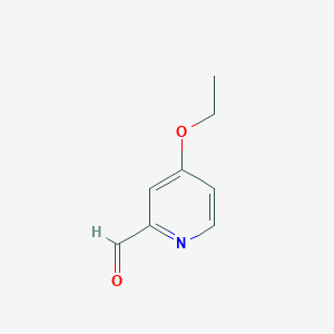 Chemical structure of 4-Ethoxypicolinaldehyde
