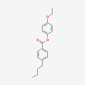 Chemical structure of 4-Ethoxyphenyl 4-Butylbenzoate