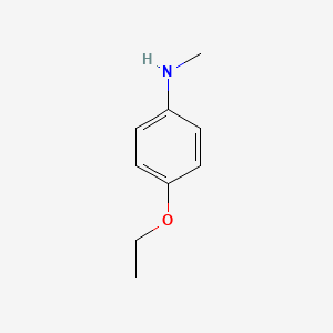 Chemical structure of 4-Ethoxy-N-methylaniline
