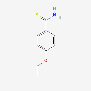Chemical structure of 4-Ethoxybenzothioamide