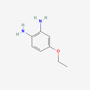 Chemical structure of 4-Ethoxybenzene-1,2-diamine