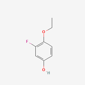 Chemical structure of 4-Ethoxy-3-fluorophenol