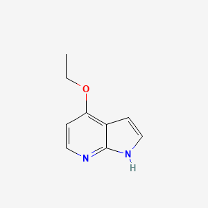 Chemical structure of 4-Ethoxy-1H-pyrrolo[2,3-b]pyridine