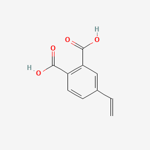 Chemical structure of 4-Ethenylbenzene-1,2-dicarboxylic acid