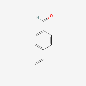 Chemical structure of 4-Vinylbenzaldehyde