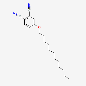Chemical structure of 4-Dodecyloxyphthalonitrile