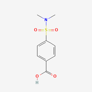 Chemical structure of 4-Dimethylsulfamoyl-benzoic acid