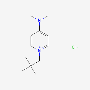 Chemical structure of 4-Dimethylamino-1-neopentylpyridinium Chloride