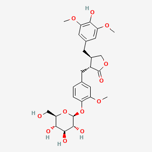 Chemical structure of 4-Demethyltraxillaside