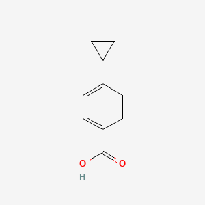 Chemical structure of 4-Cyclopropylbenzoic Acid