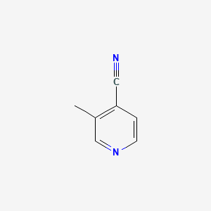 Chemical structure of 4-Cyano-3-methylpyridine