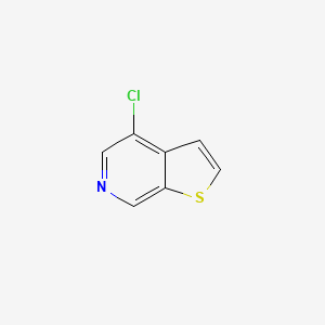 Chemical structure of 4-Chlorothieno[2,3-c]pyridine