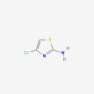 Chemical structure of 4-Chlorothiazol-2-amine