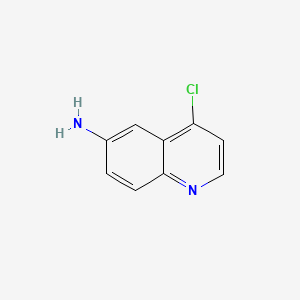 Chemical structure of 4-Chloroquinolin-6-amine