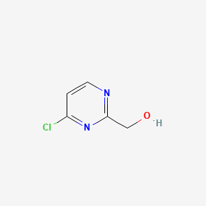 Chemical structure of 4-Chloropyrimidin-2-yl)methanol