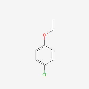 Chemical structure of 4-Chlorophenetole