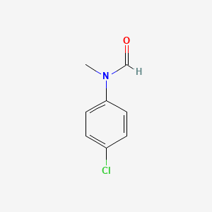 Chemical structure of 4'-Chloro-N-methylformanilide