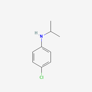 Chemical structure of 4-Chloro-N-isopropylaniline