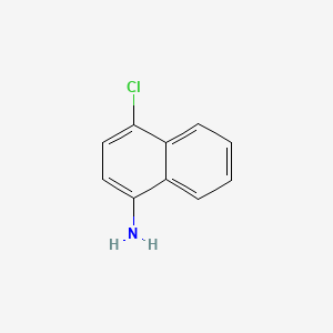 Chemical structure of 4-Chloronaphthylamine