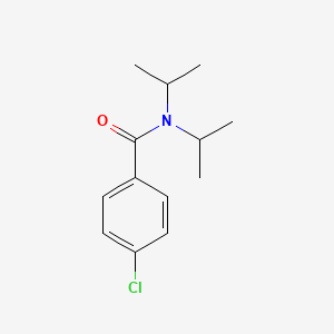 Chemical structure of 4-Chloro-N,N-diisopropylbenzamide