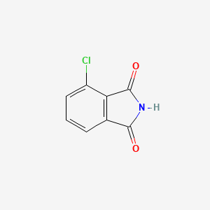 Chemical structure of 4-Chloroisoindoline-1,3-dione