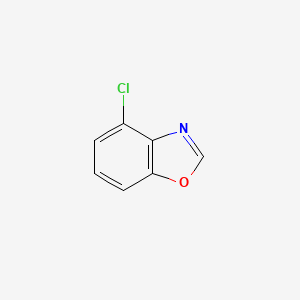 Chemical structure of 4-Chlorobenzo[d]oxazole
