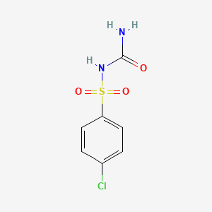 Chemical structure of 4-Chlorobenzenesulfonyl Urea