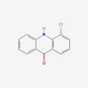 Chemical structure of 4-Chloroacridin-9(10H)-one