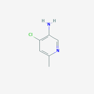 Chemical structure of 4-Chloro-6-methylpyridin-3-amine